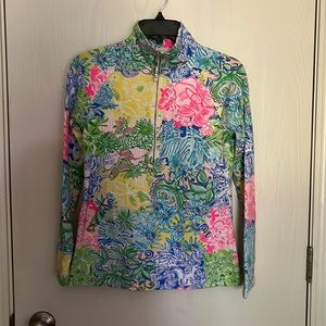 Lily Pulitzer quarter zip size XXS